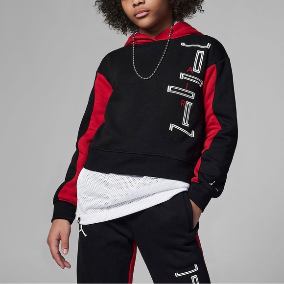 Nike Air Nike Black And Red Sweatshirt Air Jordan Jumpman Pull